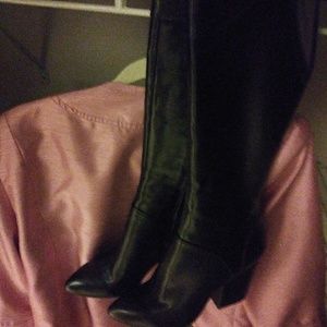 Over-the-knee size 10 boots nine west